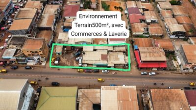Terrain Commercial Titré de 500m² à vendre à Biyem-Assi